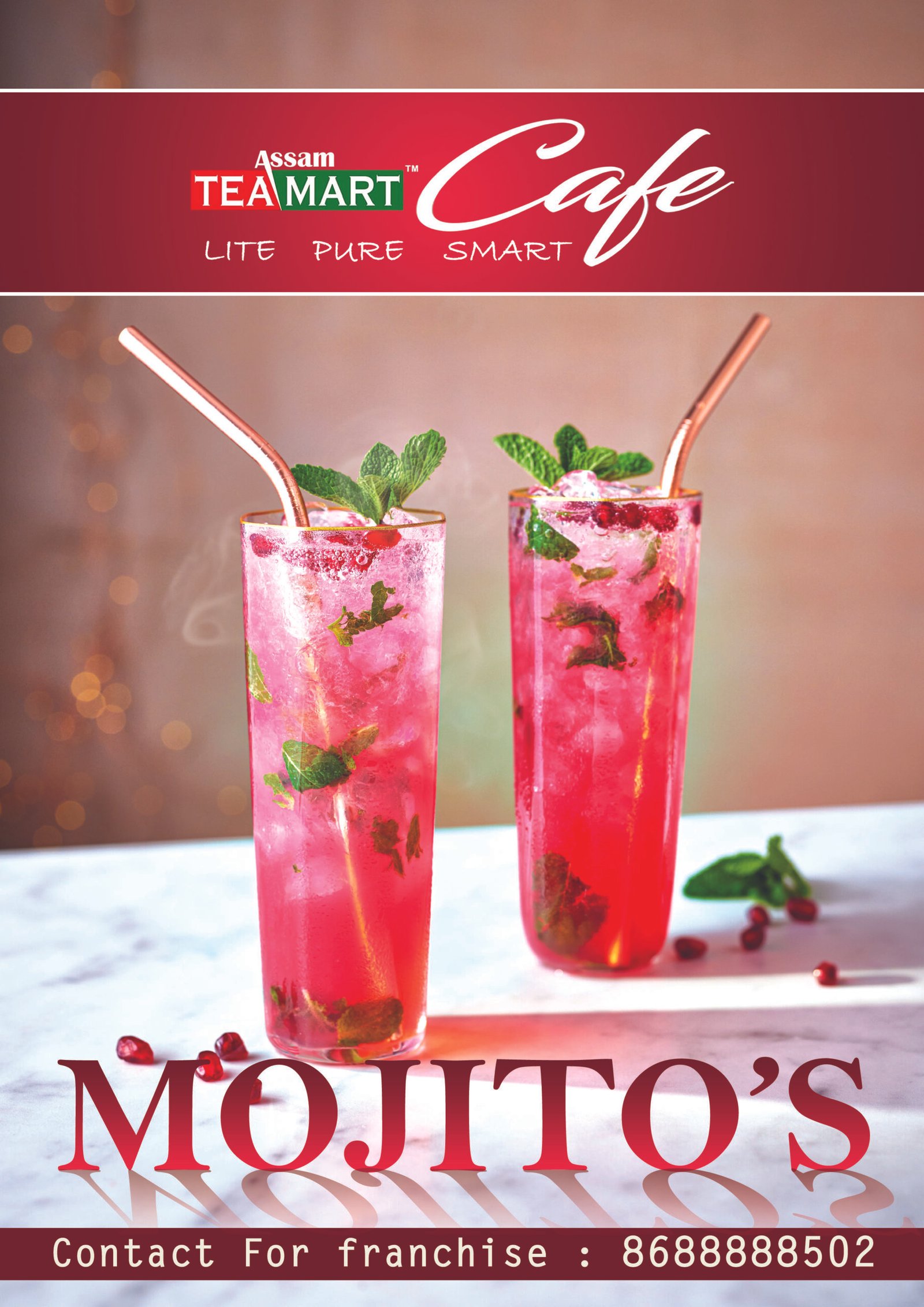 Assam Tea mart cafe mojito's